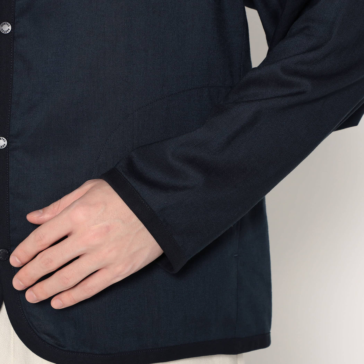 MEN'S LINEN POLYESTER CLOTH SHIRT CARDIGAN