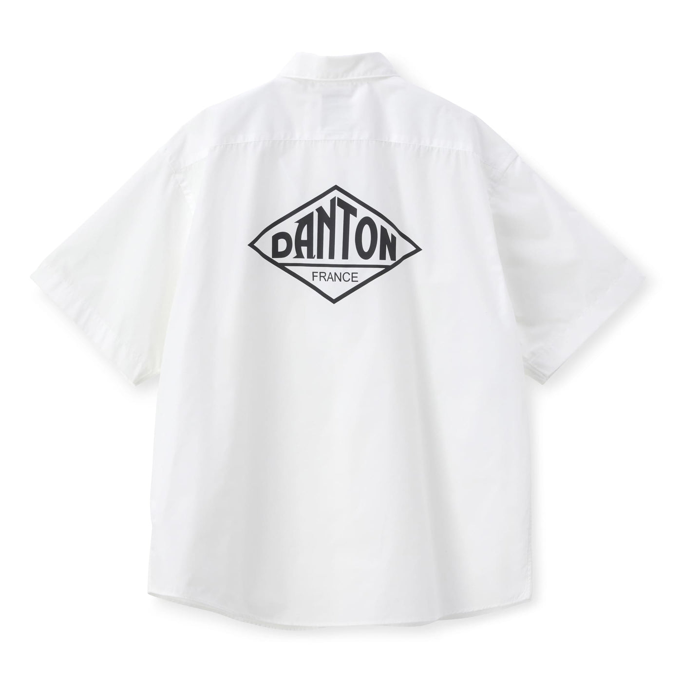 MEN'S BACK LOGO SHORT SLEEVE WORK SHIRT
