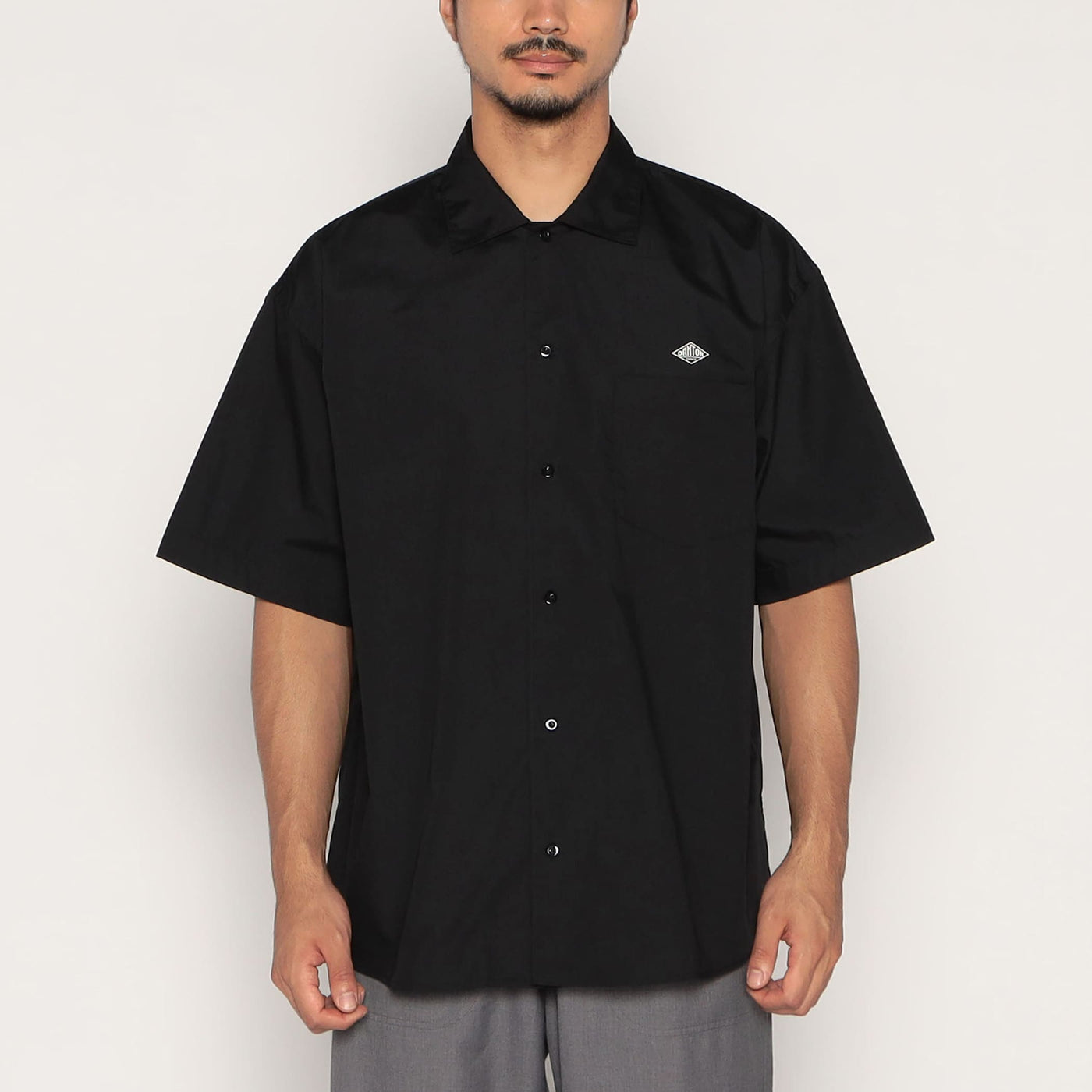 MEN'S BACK LOGO SHORT SLEEVE WORK SHIRT