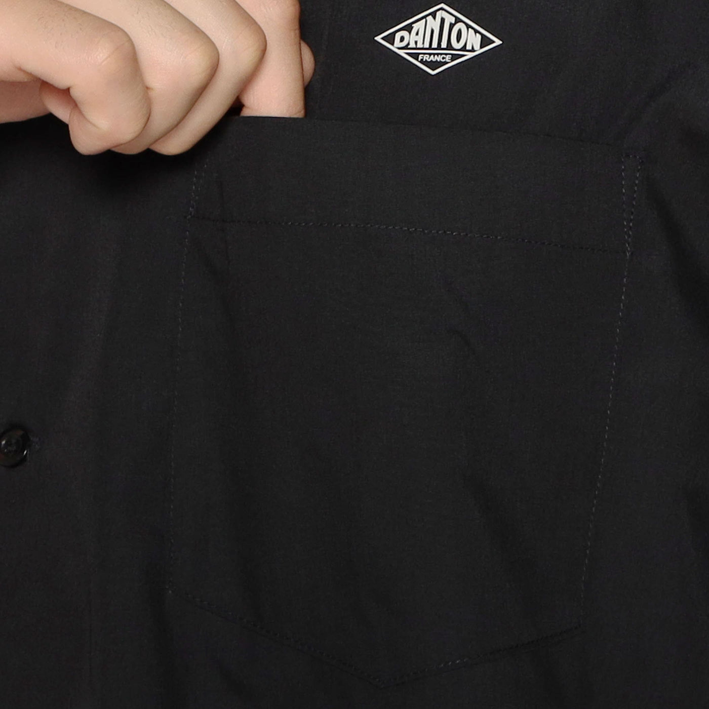 MEN'S BACK LOGO SHORT SLEEVE WORK SHIRT