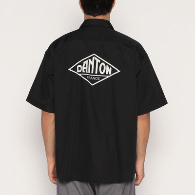 MEN'S BACK LOGO SHORT SLEEVE WORK SHIRT