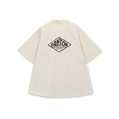 MEN'S BACK LOGO SHORT SLEEVE WORK SHIRT