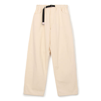 MEN'S COLOR DENIM BELTED EASY PANTS