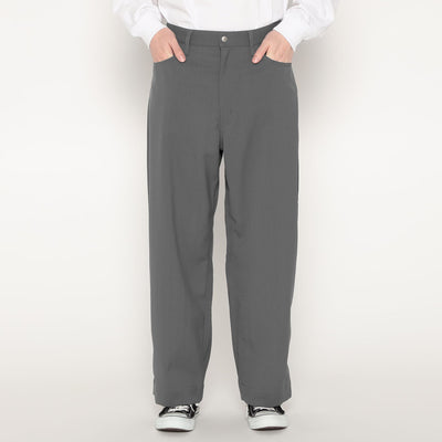 MEN'S STRETCH TWILL WIDE PANTS