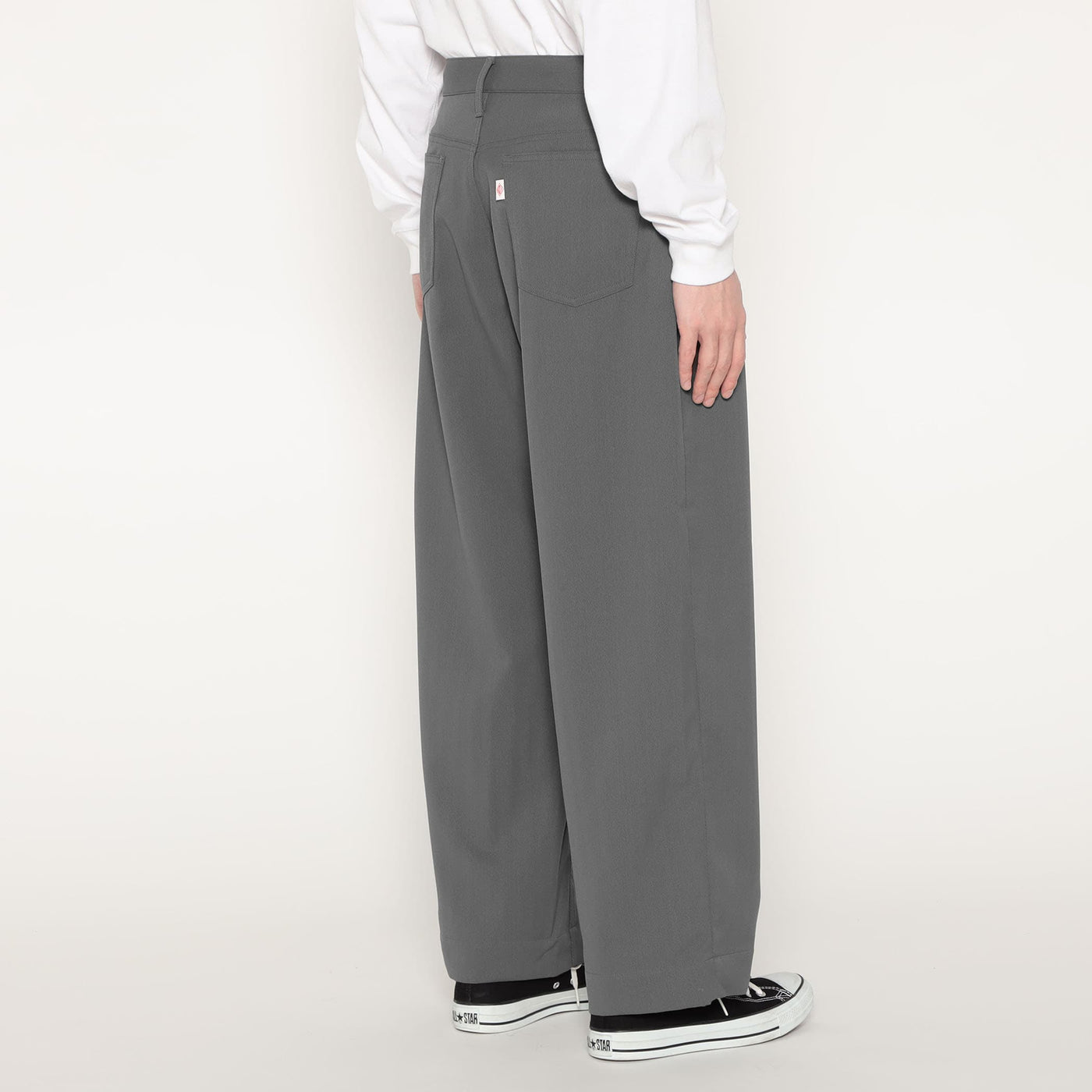 MEN'S STRETCH TWILL WIDE PANTS