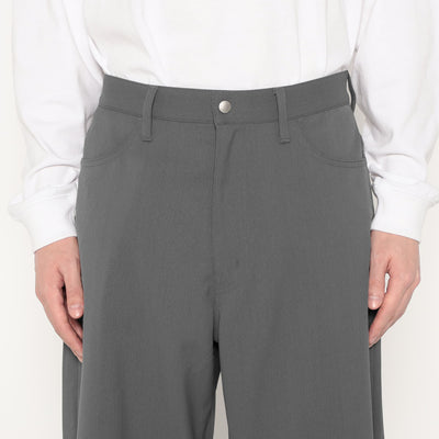 MEN'S STRETCH TWILL WIDE PANTS