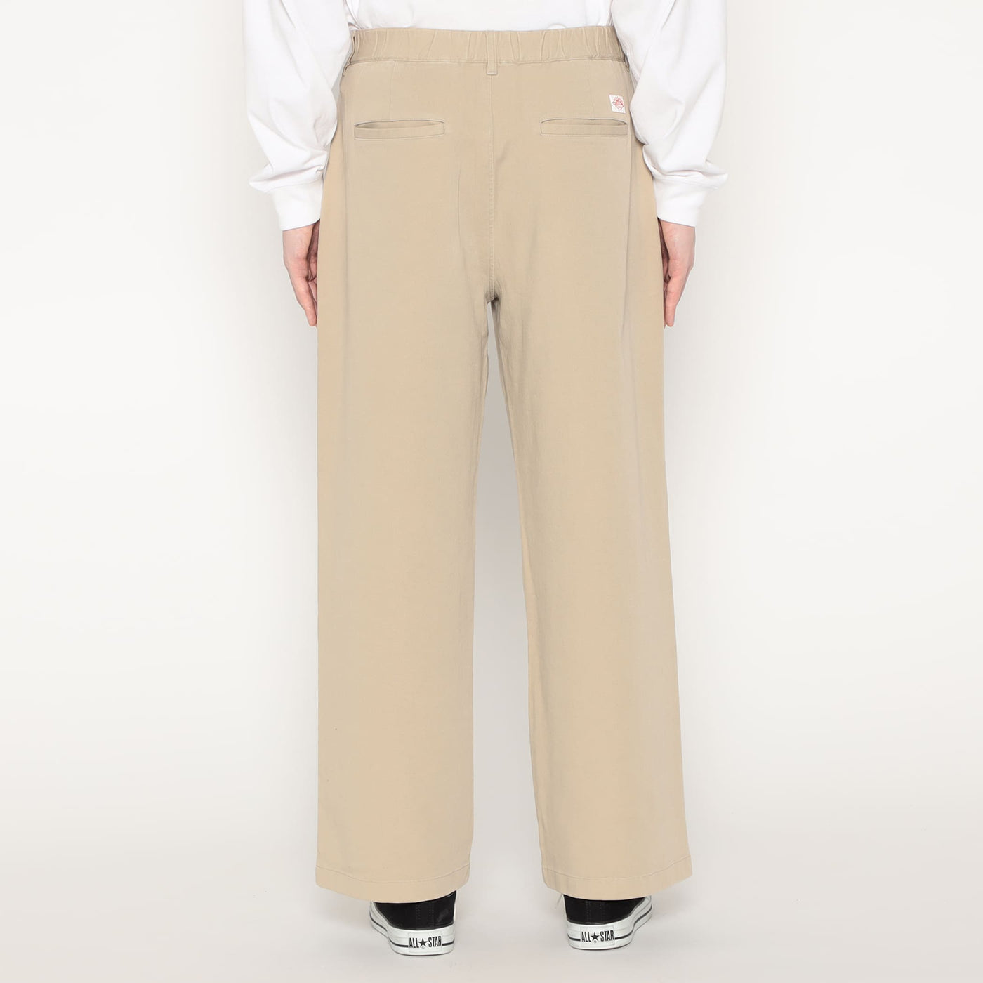 MEN'S STRETCH TWILL 2TUCK WIDE PANTS