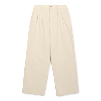 MEN'S STRETCH TWILL 2TUCK WIDE PANTS