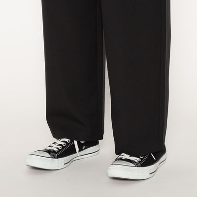 MEN'S MELANGE TWILL 2TUCK WIDE PANTS