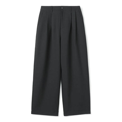 MEN'S MELANGE TWILL 2TUCK WIDE PANTS