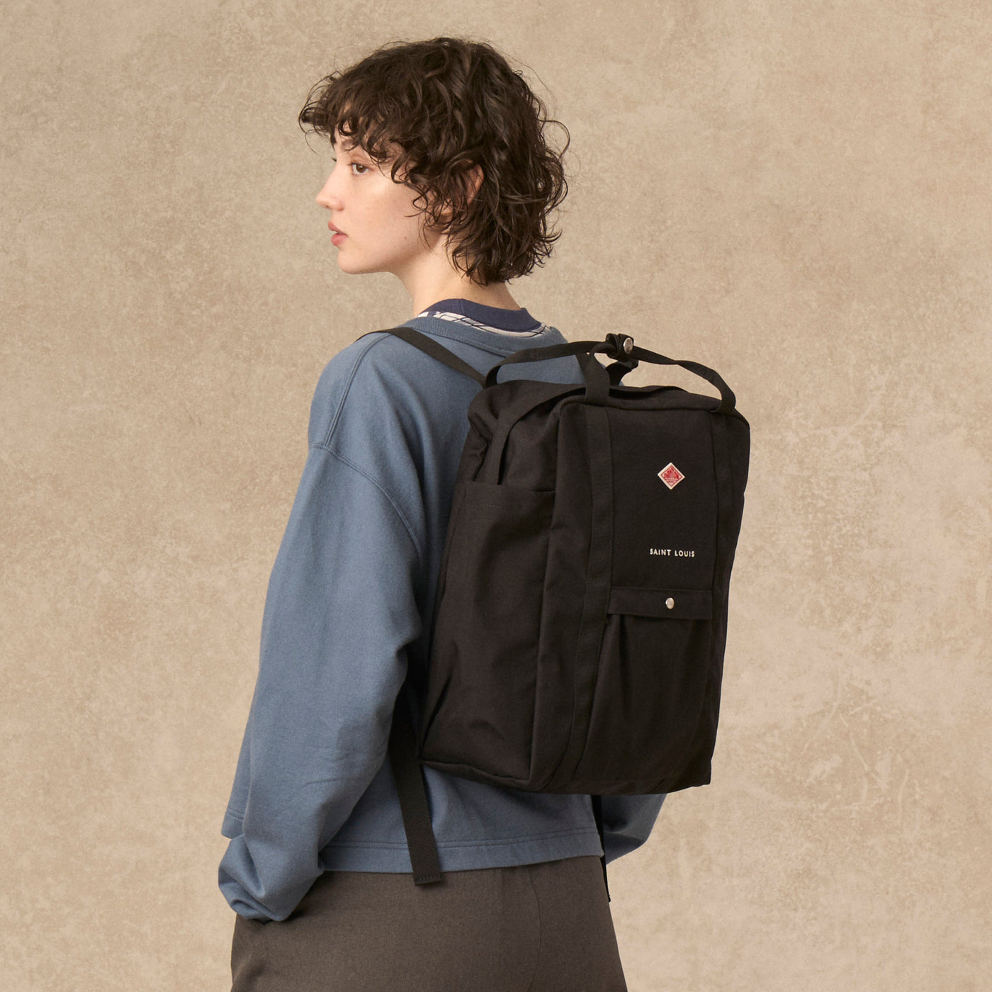 CORDURA CANVAS SQUARE RUCKSACK [SAINT LOUIS]