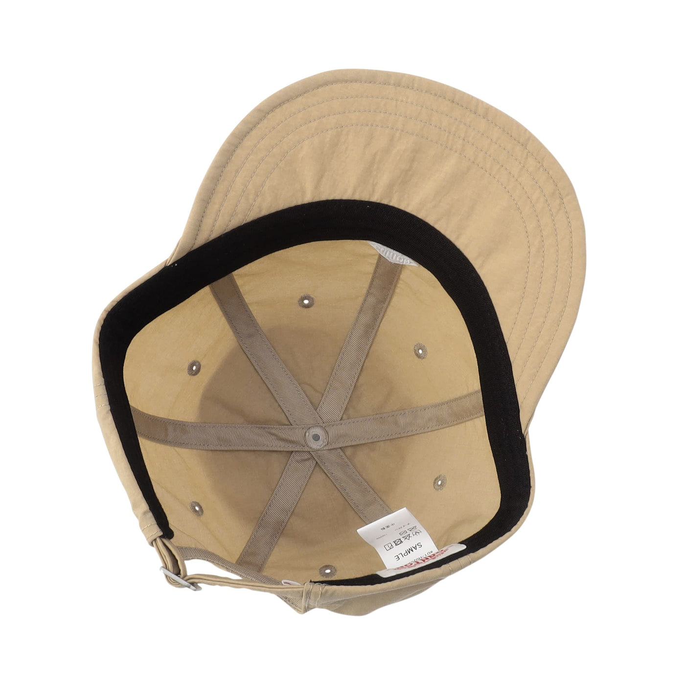 NYLON TAFFETA 6PANEL CAP