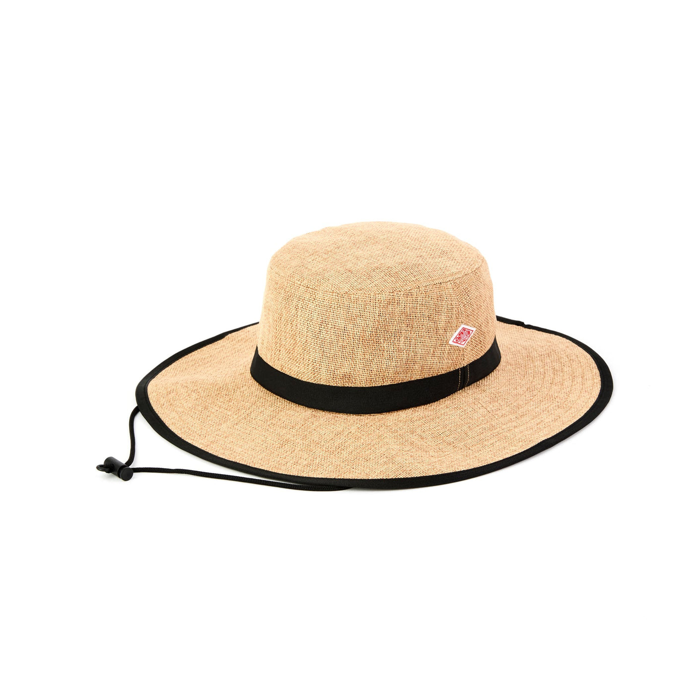 RAFFIA-LIKE POLYESTER BUCKET HAT