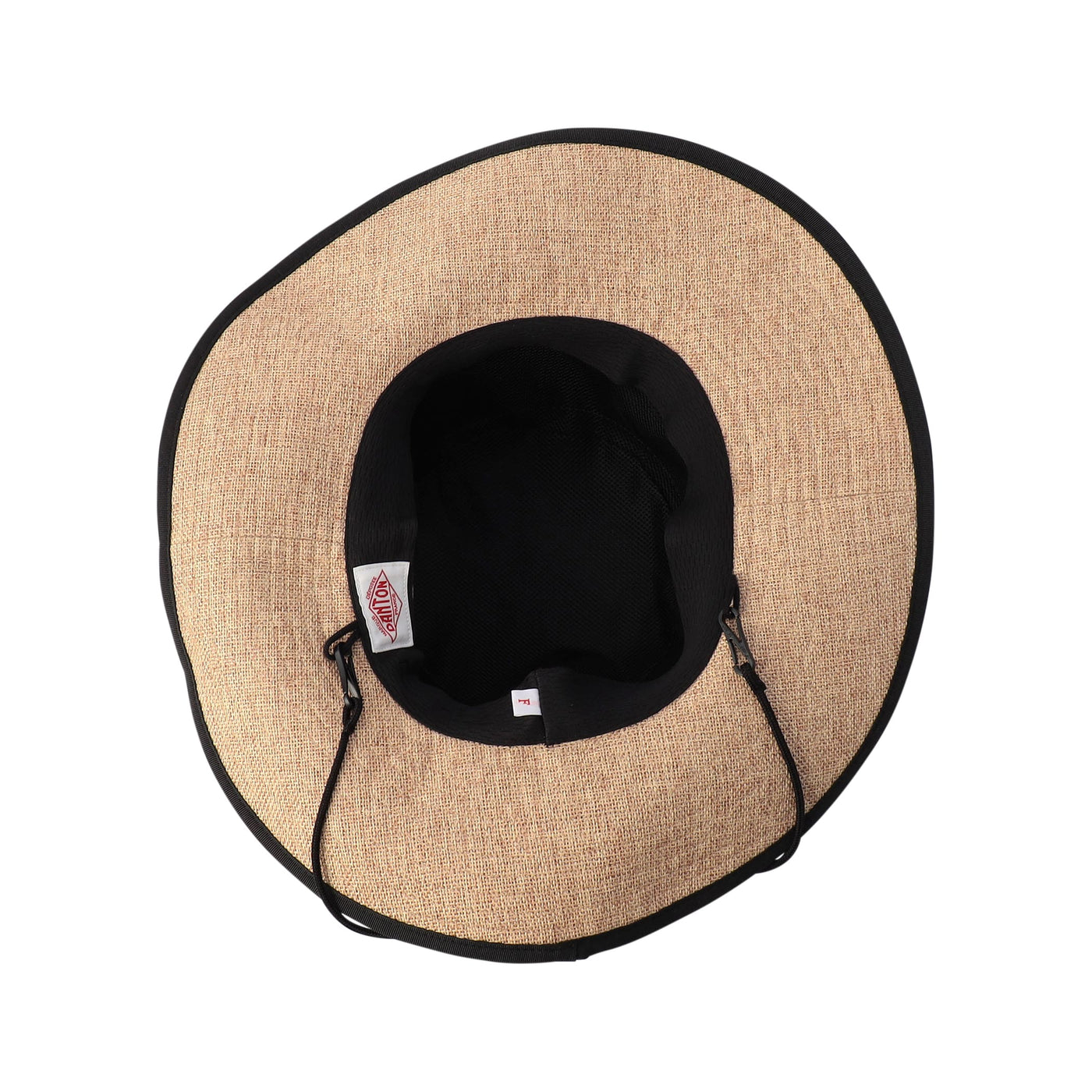 RAFFIA-LIKE POLYESTER BUCKET HAT
