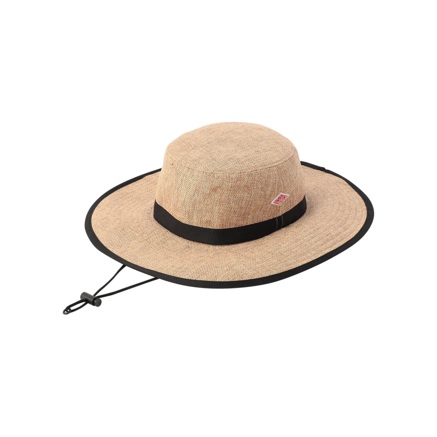 RAFFIA-LIKE POLYESTER BUCKET HAT