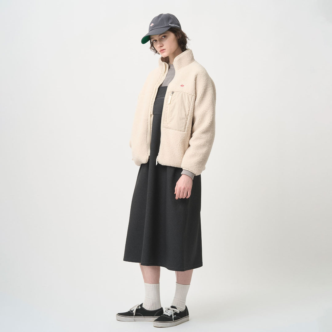 WOMEN'S INSULATION LIGHT BOA STAND COLLAR JACKET