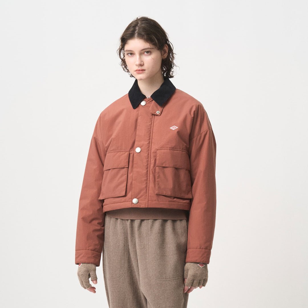 WOMEN'S NYLON TAFFETA SHORT JACKET