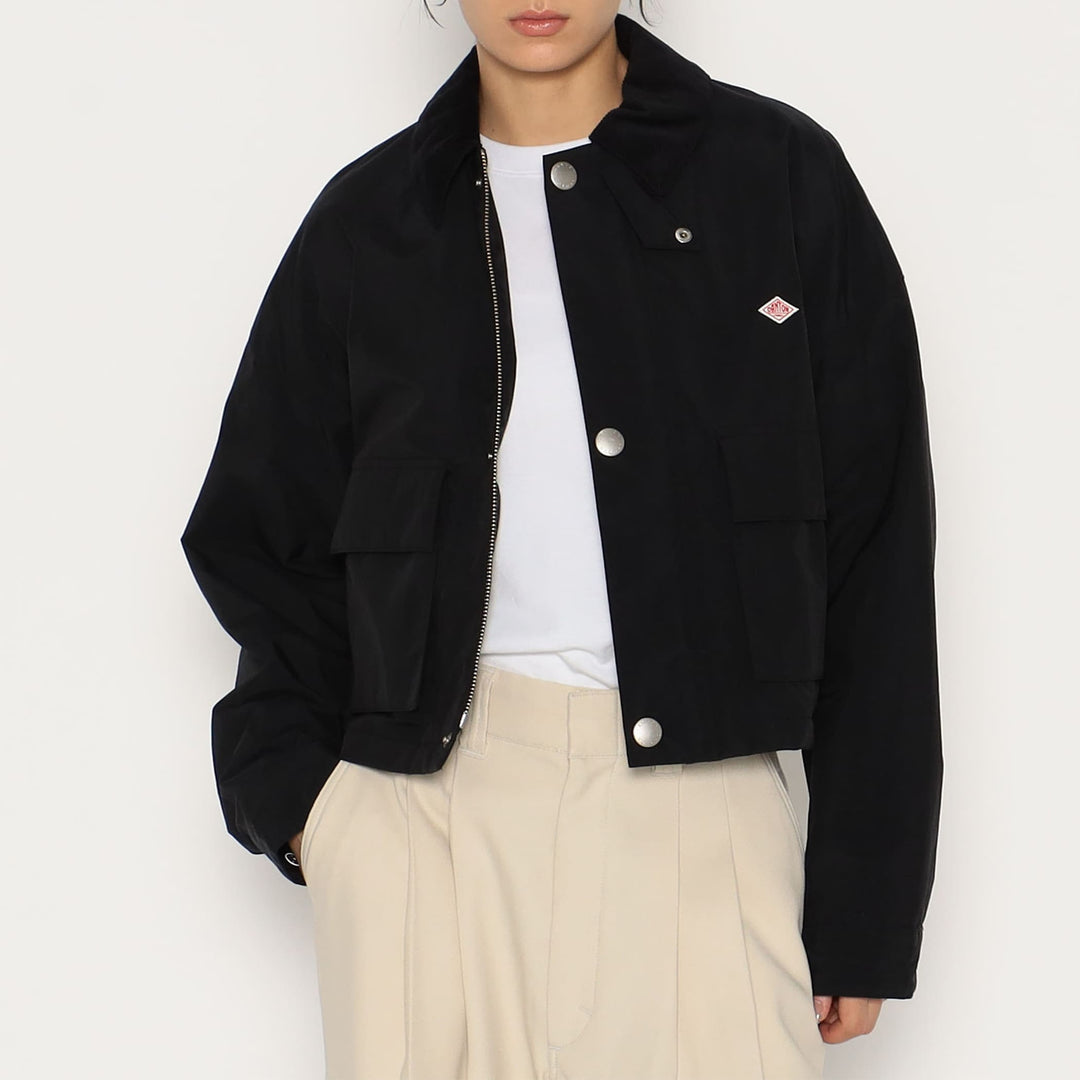 WOMEN'S NYLON TAFFETA SHORT JACKET