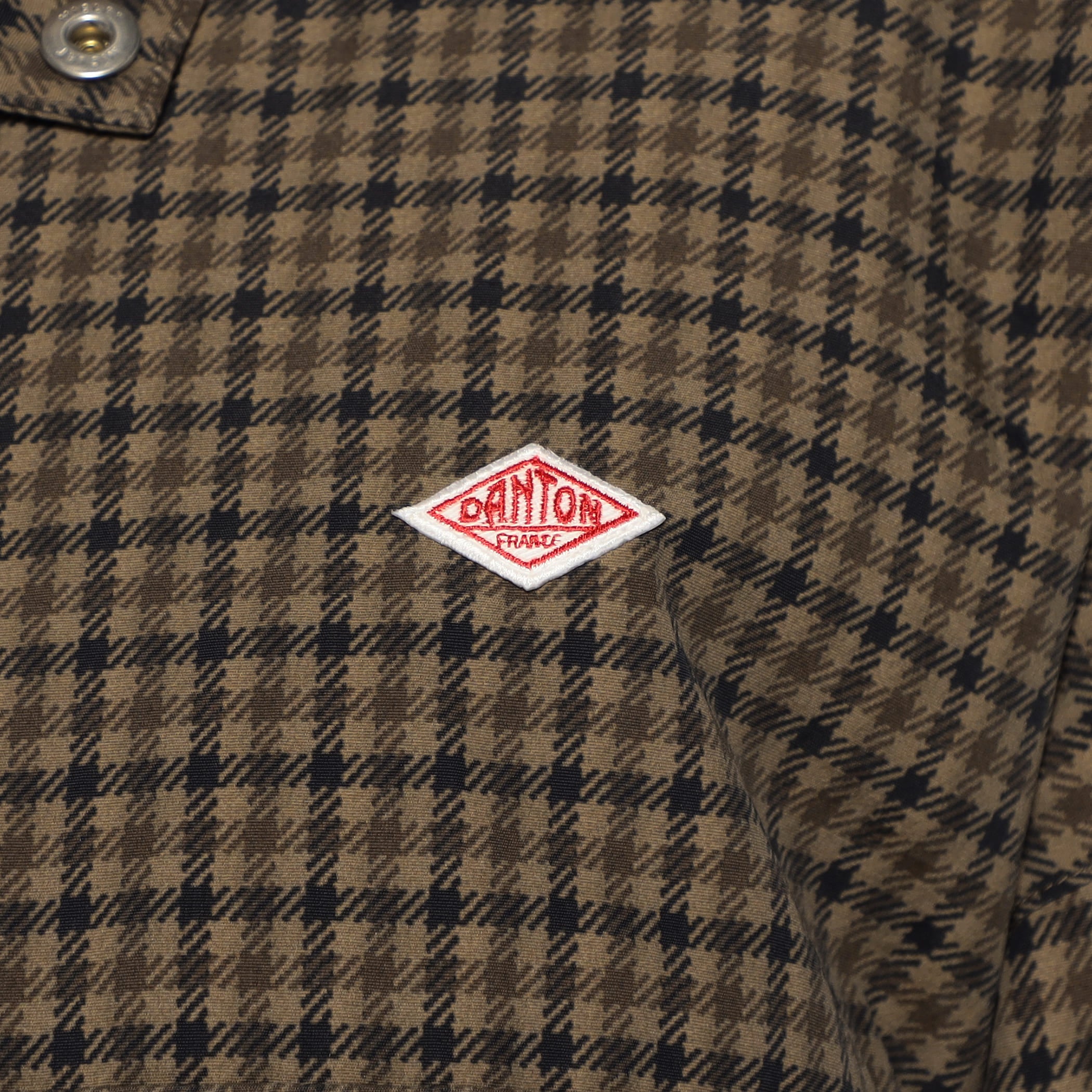 ジャケット・アウター MEN'S NYLON TUSSAH WORK JACKET PLAID DANTON MEN'S NYLON TUSSAH WORK JACKET PLAID
