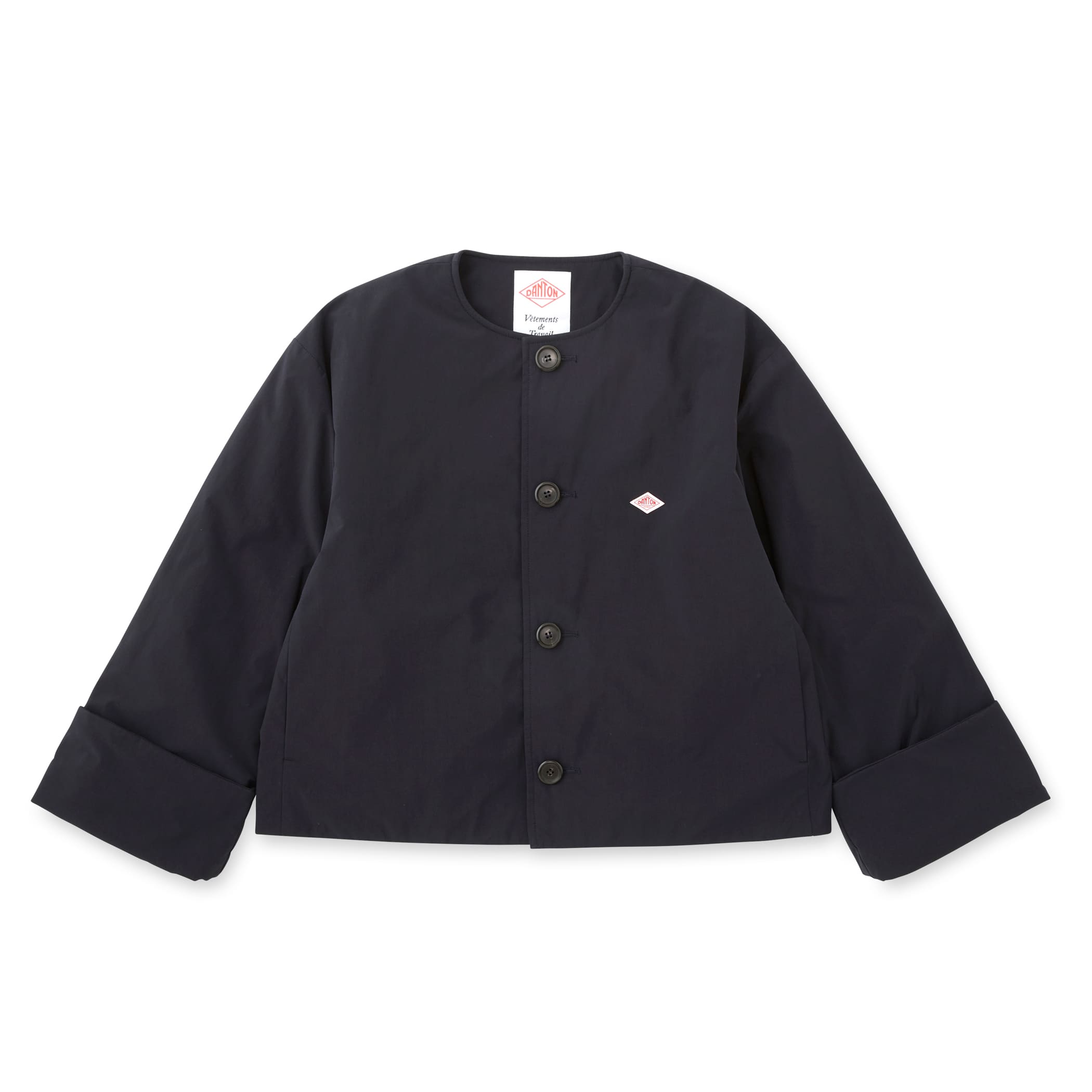 新品DANTON ダントン コットンモールスキン BLUE 42 2024AW DANTON / インサレーション ジャケット（ブルゾン）｜DANTON