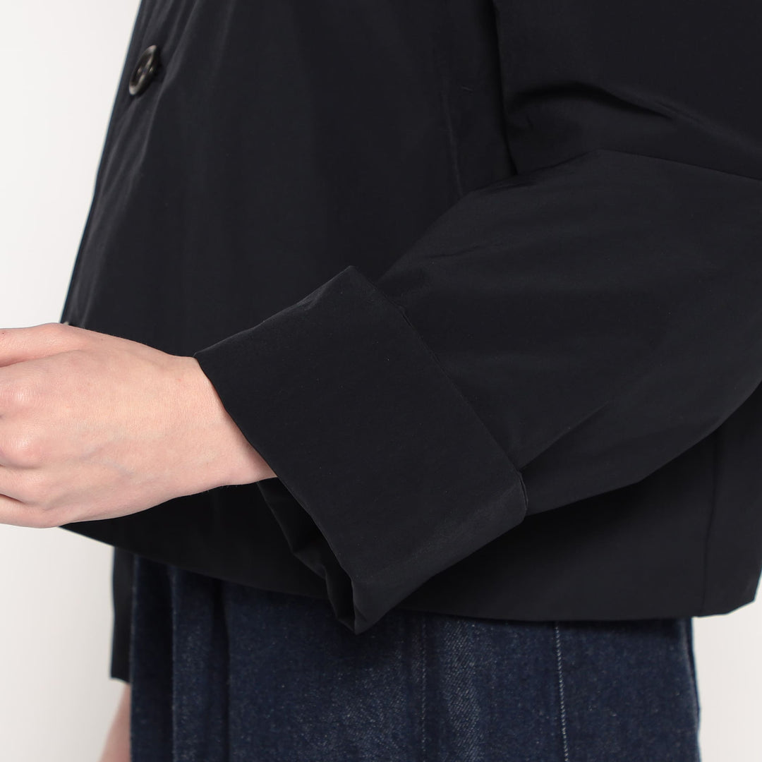 WOMEN'S INSULATION COLLARLESS WIDE JACKET