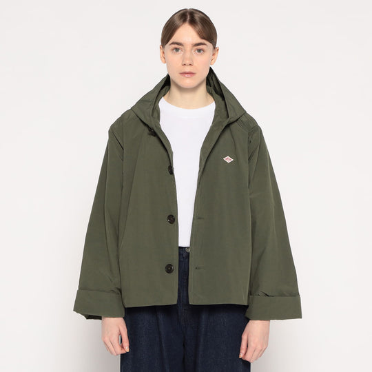 WOMEN'S INSULATION HOODED WIDE JACKET