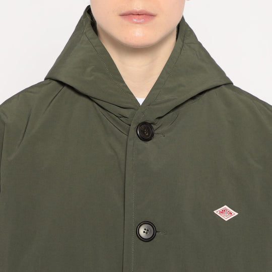 WOMEN'S INSULATION HOODED WIDE JACKET