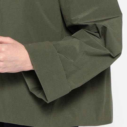 WOMEN'S INSULATION HOODED WIDE JACKET