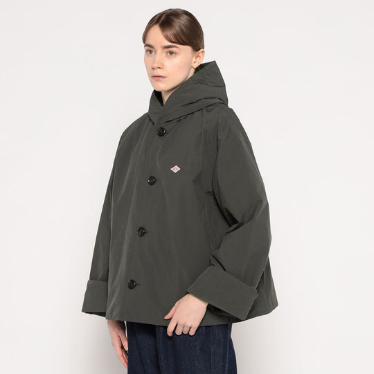 WOMEN'S INSULATION HOODED WIDE JACKET