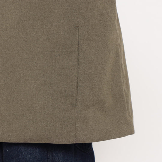 WOMEN'S WOOL LIKE INSULATION HOODED WIDE JACKET