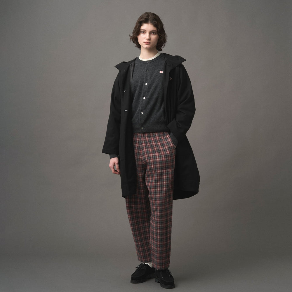 WOMEN'S WOOL LIKE INSULATION HOODED COAT