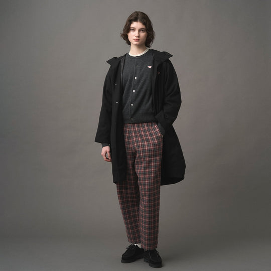 WOMEN'S WOOL LIKE INSULATION HOODED COAT