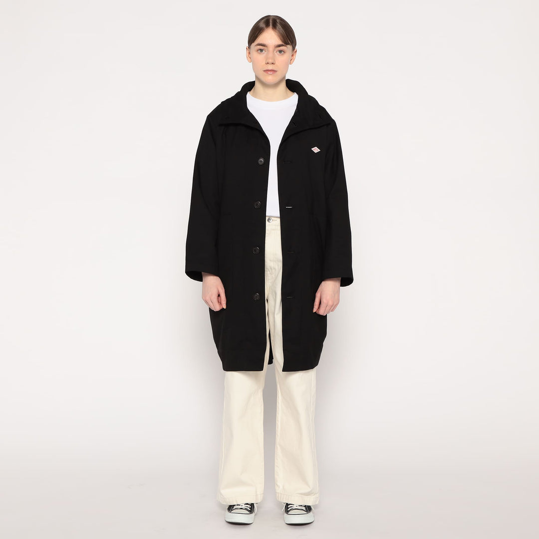 WOMEN'S WOOL LIKE INSULATION HOODED COAT