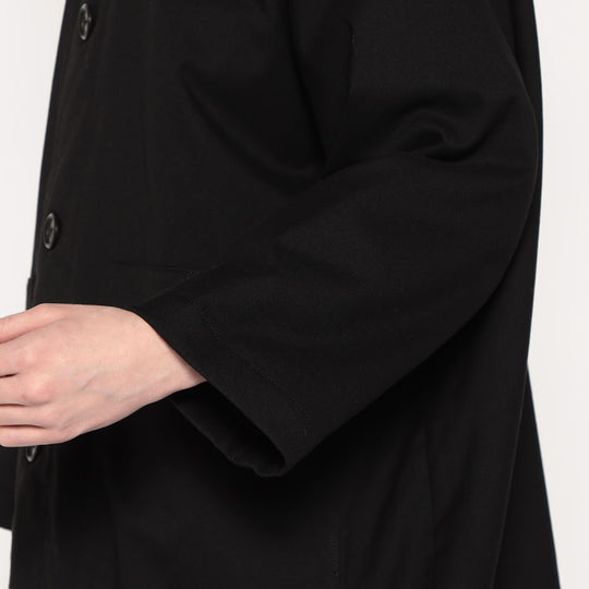 WOMEN'S WOOL LIKE INSULATION HOODED COAT