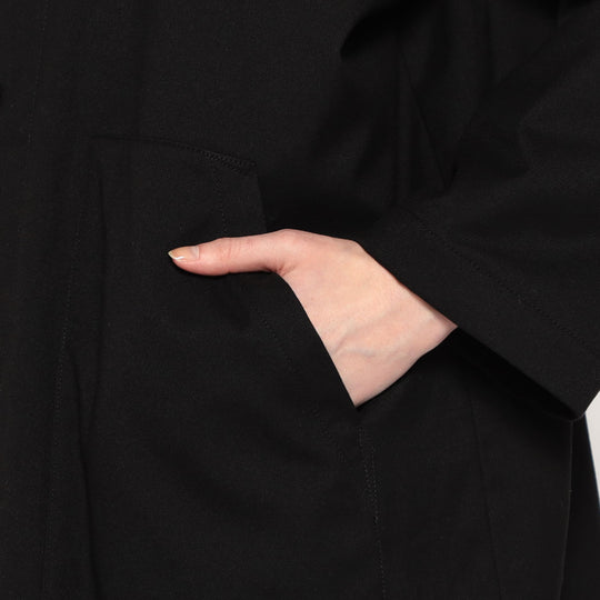 WOMEN'S WOOL LIKE INSULATION HOODED COAT