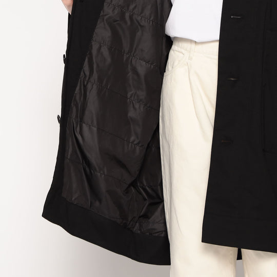 WOMEN'S WOOL LIKE INSULATION HOODED COAT