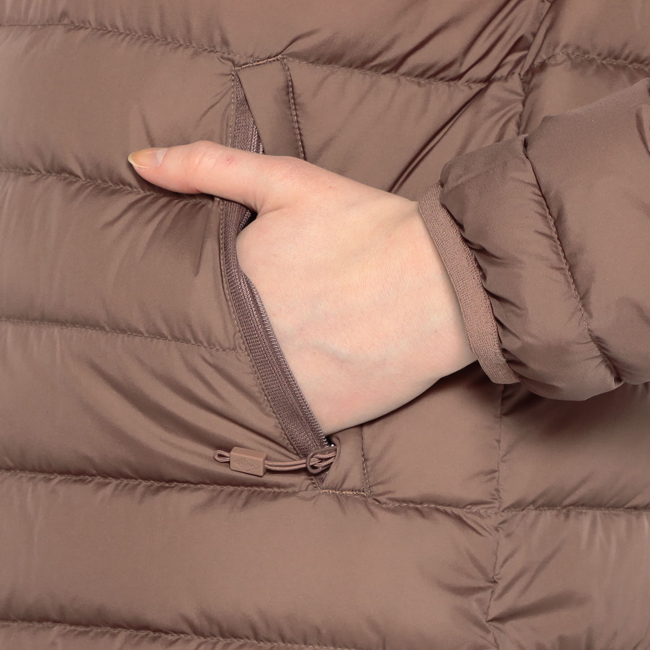 DANTON WOMEN'S CREWNECK INNER DOWN JACKET