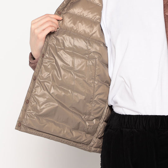 WOMEN'S CREWNECK INNER DOWN JACKET