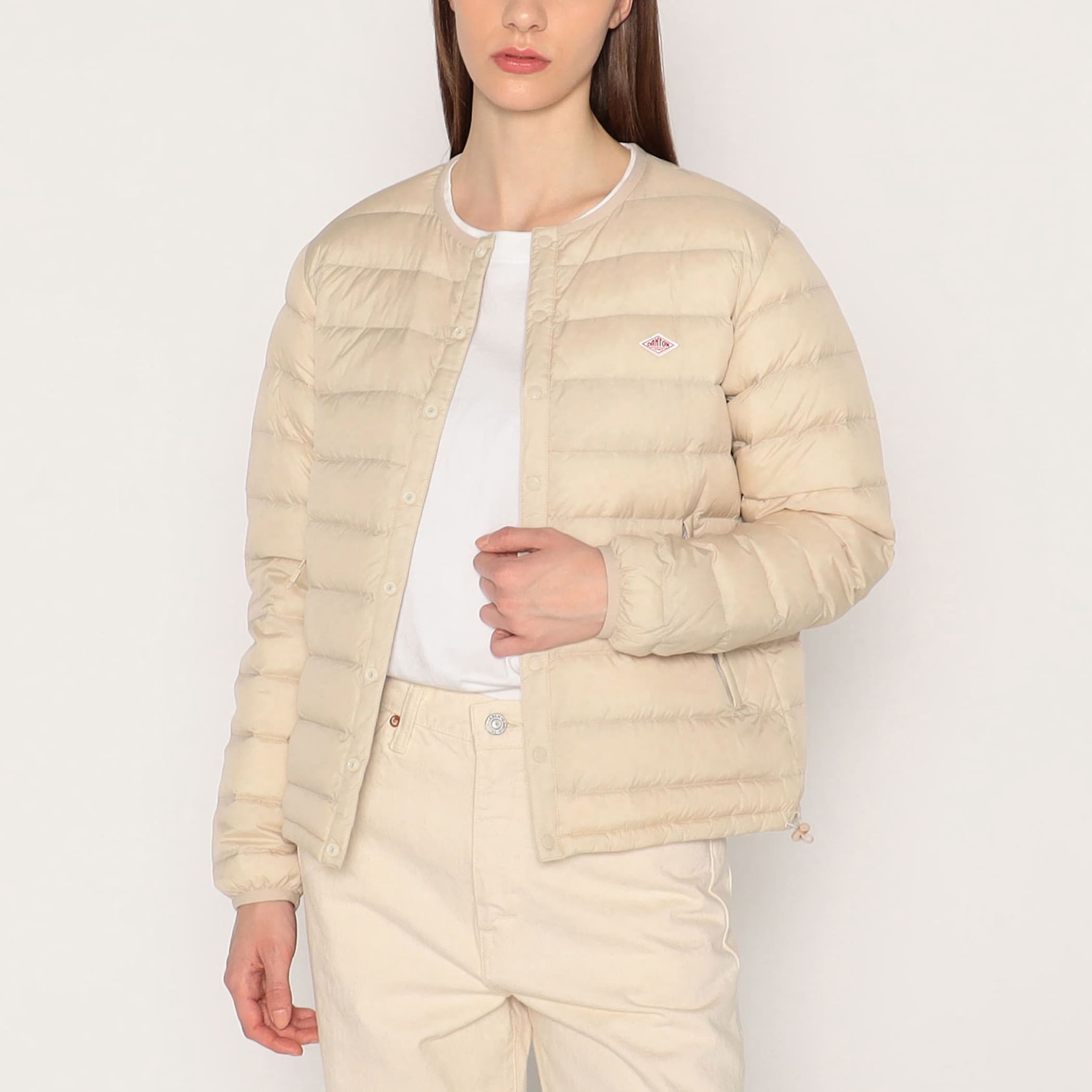 ダントン WOMEN'S CREWNECK INNER DOWN JACKET DANTON WOMEN'S CREWNECK INNER DOWN JACKET