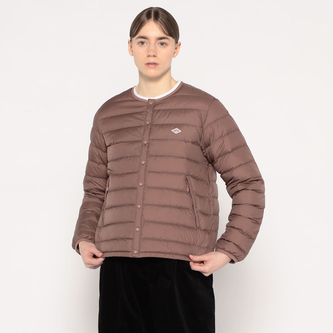 WOMEN'S CREWNECK INNER DOWN JACKET