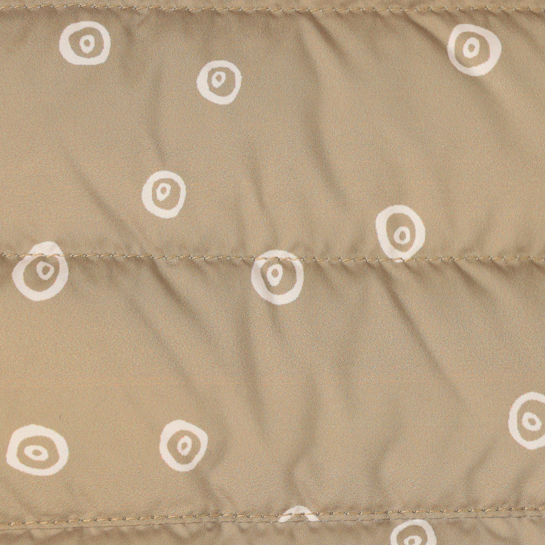 WOMEN'S CREWNECK INNER DOWN JACKET POLKA DOT