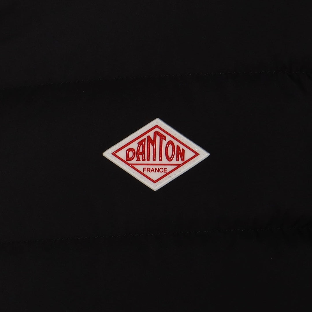 WOMEN'S NYLON TAFFETA MIDDLE DOWN HOODED JACKET