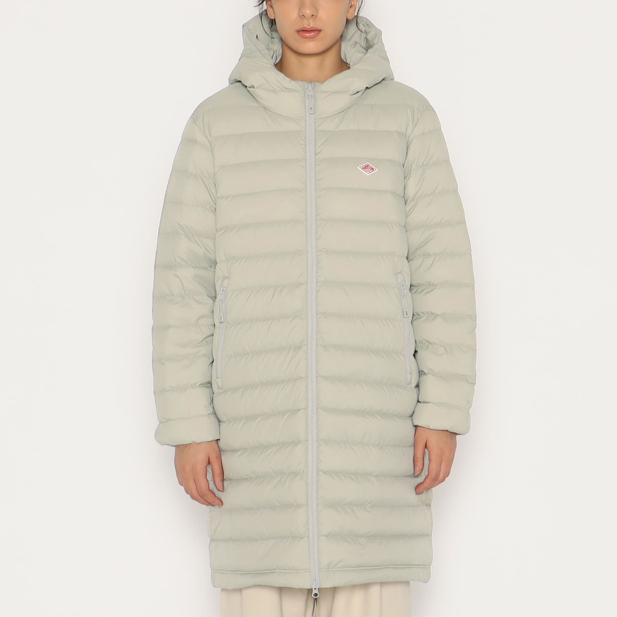 DANTON　DOWN HOODED JACKET アイボリー　XS DANTON DOWN HOODED JACKET アイボリー XS DANTON/DOWN HOODED