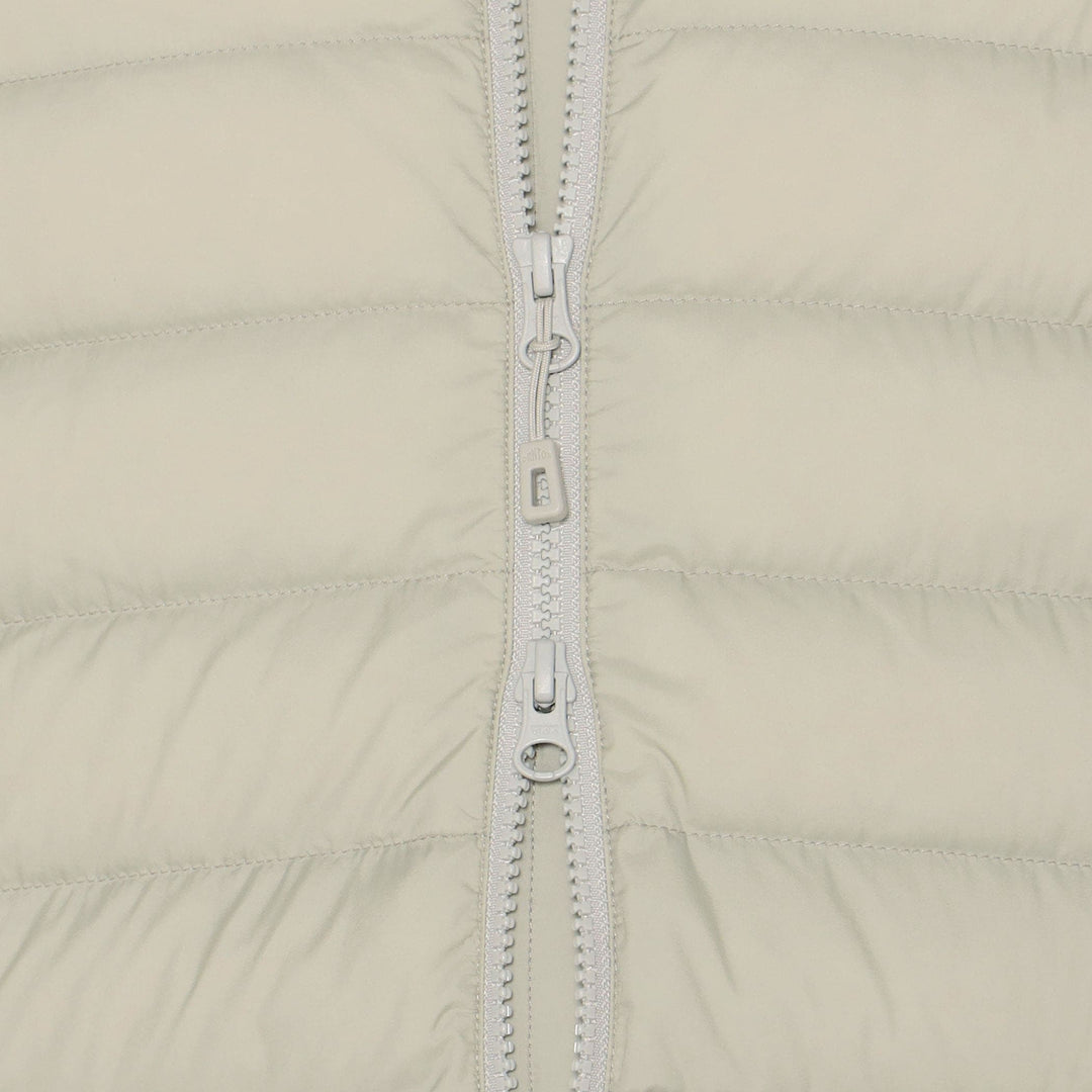 WOMEN'S NYLON TAFFETA MIDDLE DOWN HOODED COAT