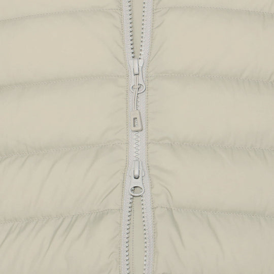 WOMEN'S NYLON TAFFETA MIDDLE DOWN HOODED COAT