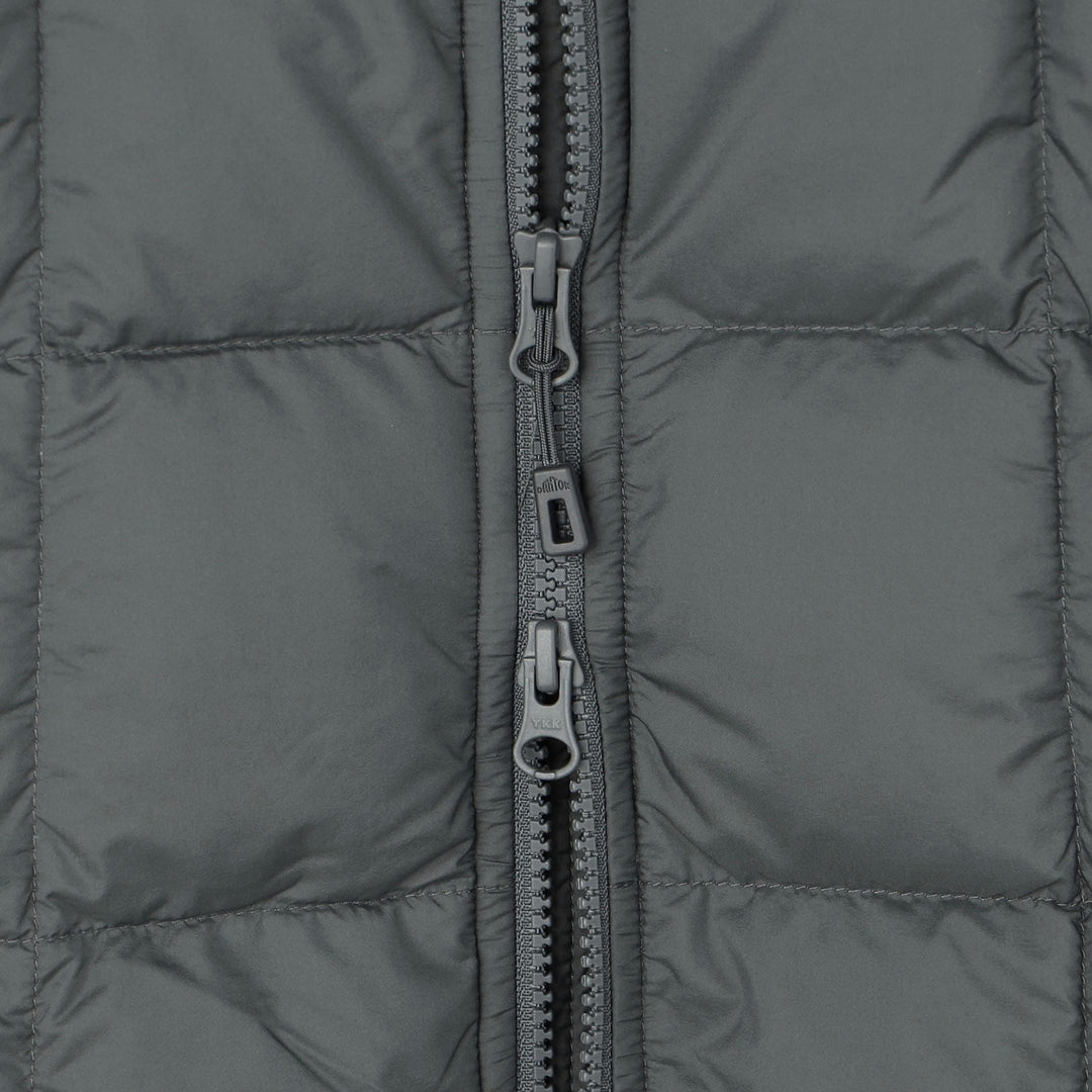 WOMEN'S NYLON TAFFETA SQUARE QUILTED DOWN JACKET