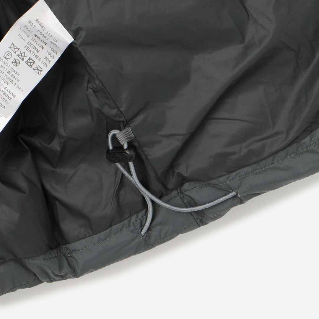 WOMEN'S NYLON TAFFETA SQUARE QUILTED DOWN JACKET