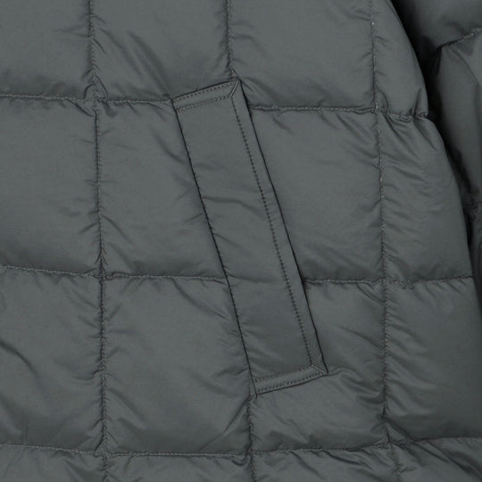 WOMEN'S NYLON TAFFETA SQUARE QUILTED DOWN JACKET