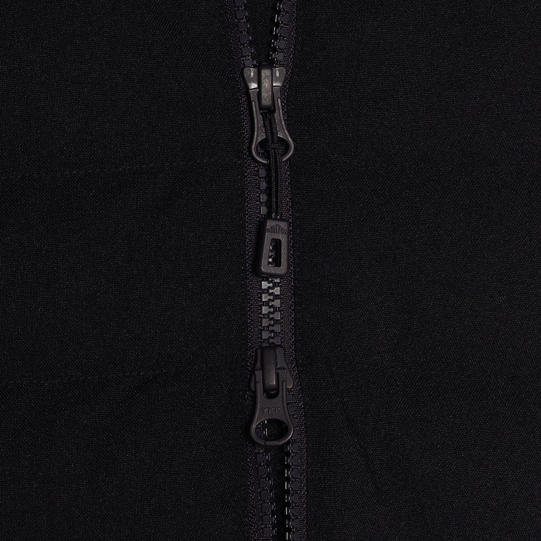 WOMEN'S WOOL LIKE POLYESTER MIDDLE DOWN HOODED JACKET