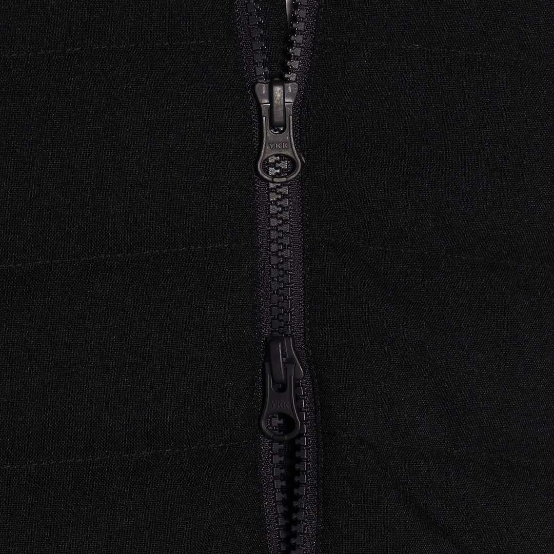 WOMEN'S WOOL LIKE POLYESTER MIDDLE DOWN HOODED COAT